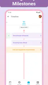 Pregnancy + | Tracker App screenshot
