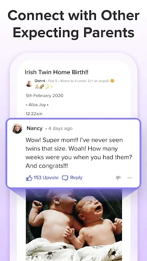 Pregnancy Tracker App | Glow screenshot