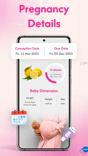 Pregnancy Tracker & Calculator screenshot