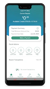 PREMIER Credit Card screenshot