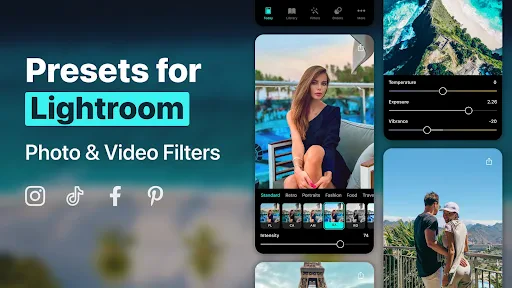 Presets for Lightroom — FLTR screenshot