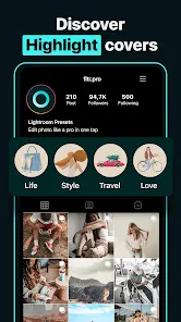 Presets for Lightroom — FLTR screenshot