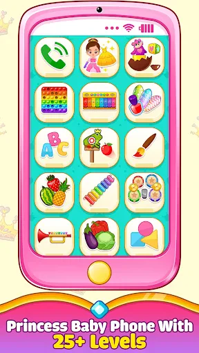 Princess Baby Phone Game screenshot