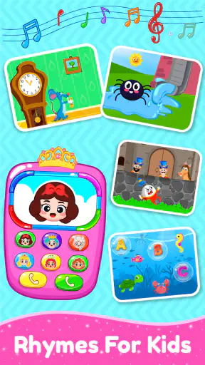 Princess Baby Phone Games Girl screenshot