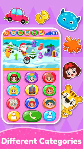 Princess Baby Phone Games Girl screenshot