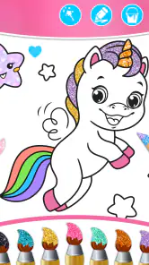 Princess Coloring Book & Games screenshot