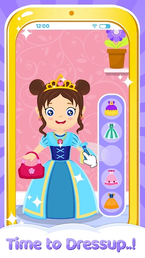 princess phone game screenshot
