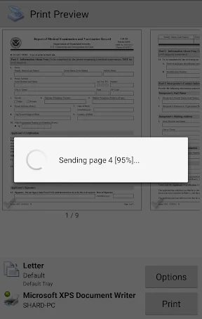 PrinterShare Mobile Print screenshot