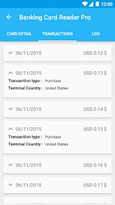 Pro Credit Card Reader NFC screenshot