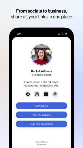 Propps: Digital Business Card screenshot