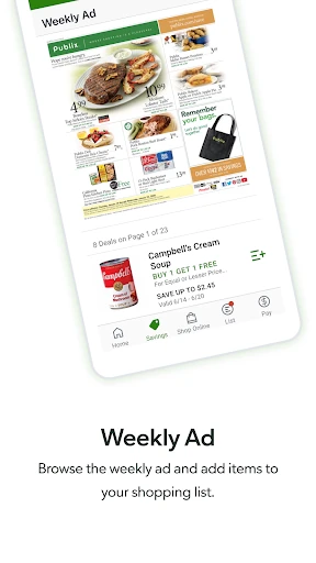 Publix screenshot