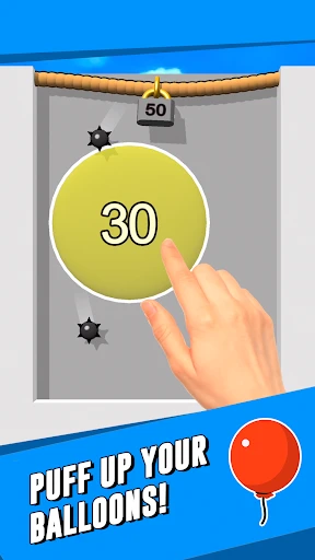 Puff Up - Balloon puzzle game screenshot