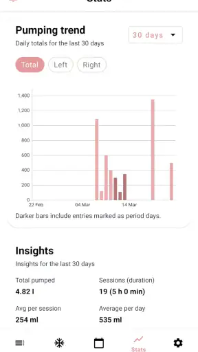 Pumply - Pumplog Tracker screenshot