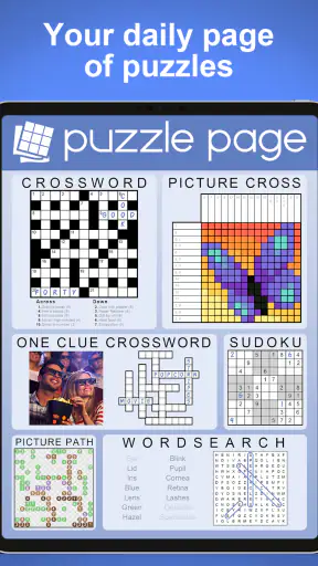 Puzzle Page - Daily Puzzles! screenshot