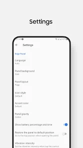 Quick Settings screenshot