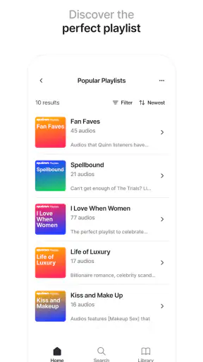 Quinn - Audio Stories screenshot