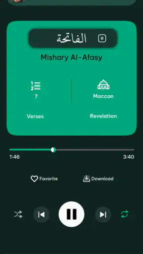 Quran Player Audio Offline screenshot