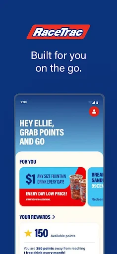 RaceTrac screenshot