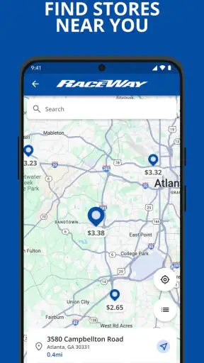RaceWay Rewards screenshot