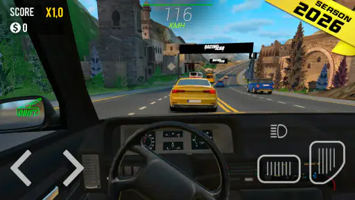 Racing in Car 2021 screenshot