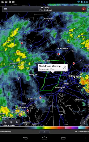RadarScope screenshot