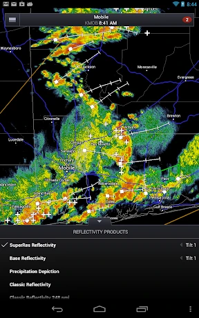 RadarScope screenshot