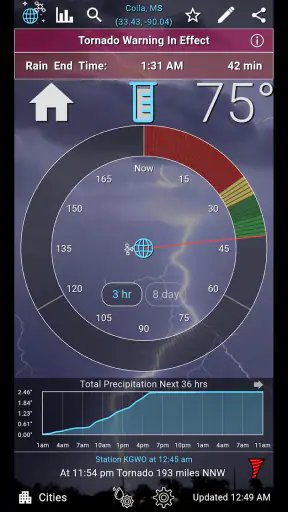 RainAware screenshot