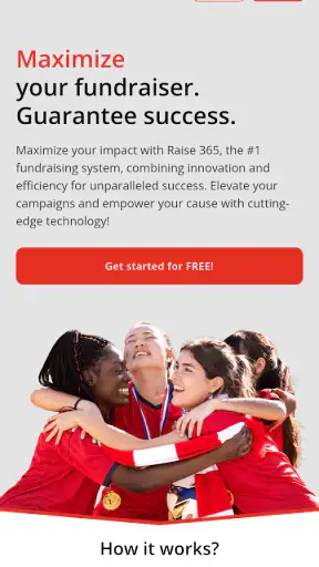 RAISE-365 screenshot