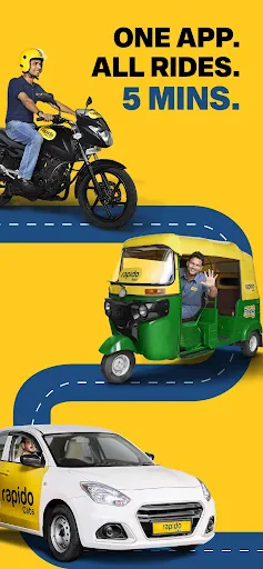 Rapido: Bike-Taxi, Auto & Cabs screenshot