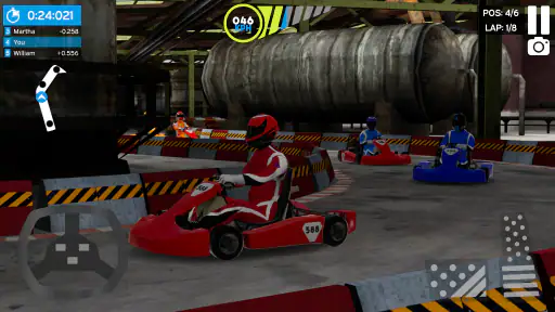 Real Go Kart Karting - Racing screenshot