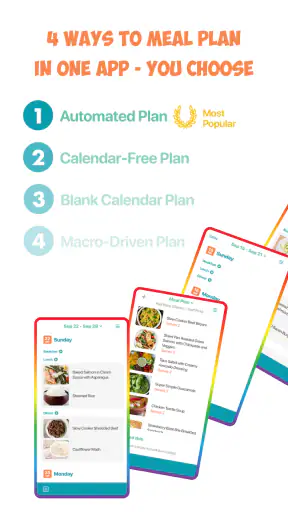 Real Plans - Meal Planner screenshot