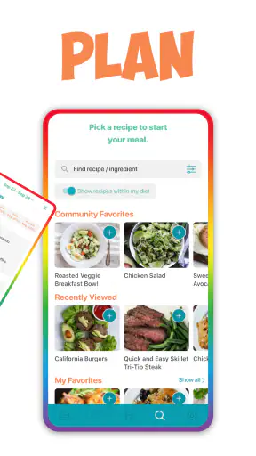 Real Plans - Meal Planner screenshot