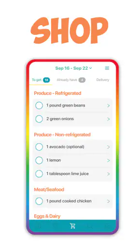 Real Plans - Meal Planner screenshot