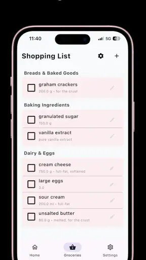 Recipe organizer: Recipe Bro screenshot