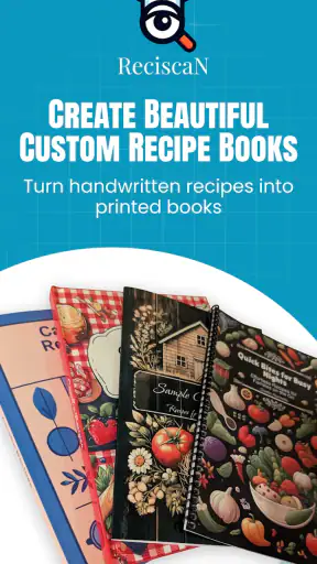 ReciScan - Cookbook Maker screenshot
