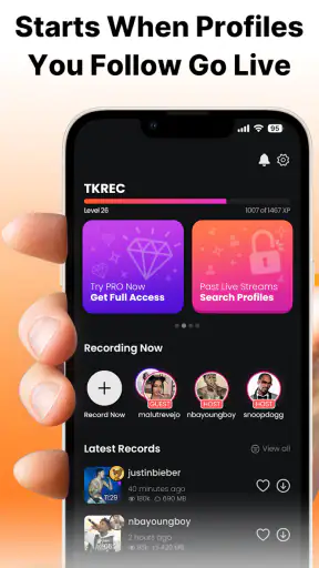 Record & Rewatch TT Live TKREC screenshot