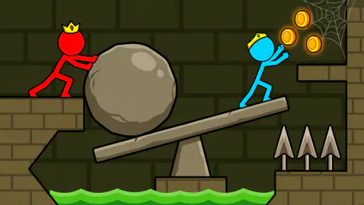 Red and Blue Stick: Animation screenshot