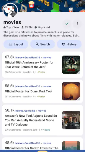 Relay for reddit screenshot