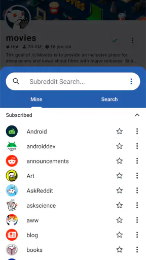 Relay for reddit screenshot