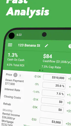 Rental Calculator BallparkDeal screenshot