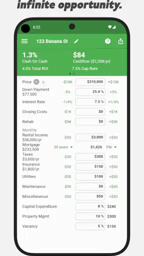 Rental Calculator BallparkDeal screenshot