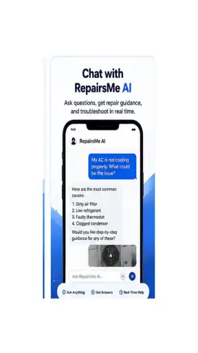 RepairsMe-AI Repair Assistant screenshot