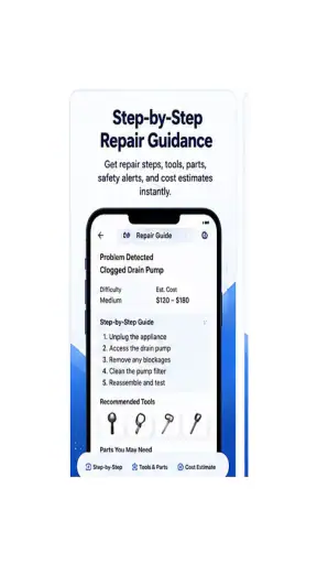 RepairsMe-AI Repair Assistant screenshot