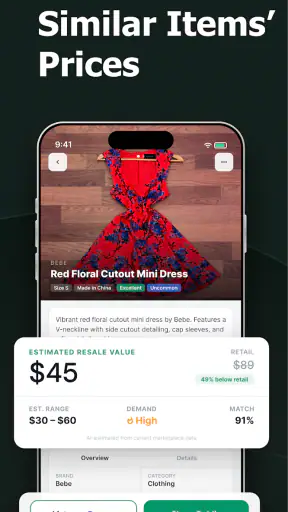 Resale Value Price Check・Cluzy screenshot