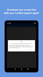 LogMeIn Rescue Customer screenshot