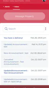 Resident Portal screenshot