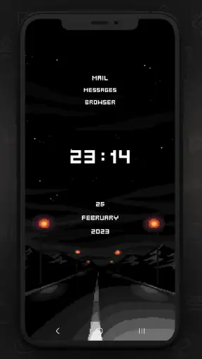 Retro Mode - Icon Pack (Neon) screenshot