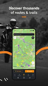 REVER - Motorcycle GPS & Rides screenshot