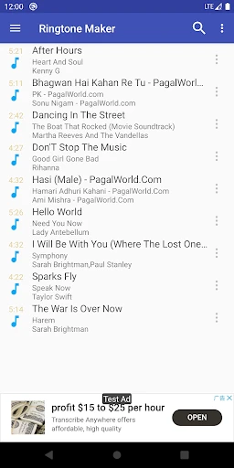 Ringtone Maker:create ringtone screenshot