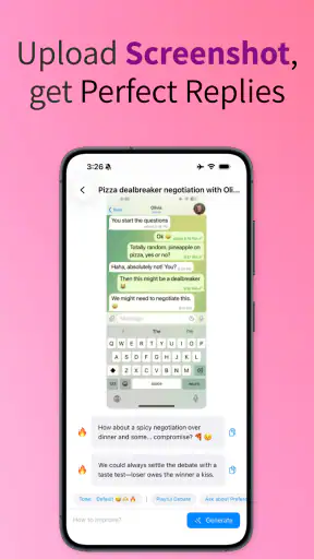 Rizzler AI: Texting Wingman screenshot